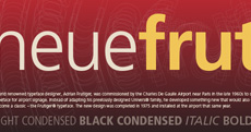 Neue Frutiger
