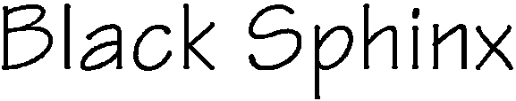 Panose font example