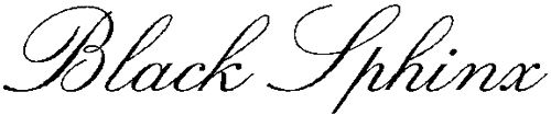 Panose font example